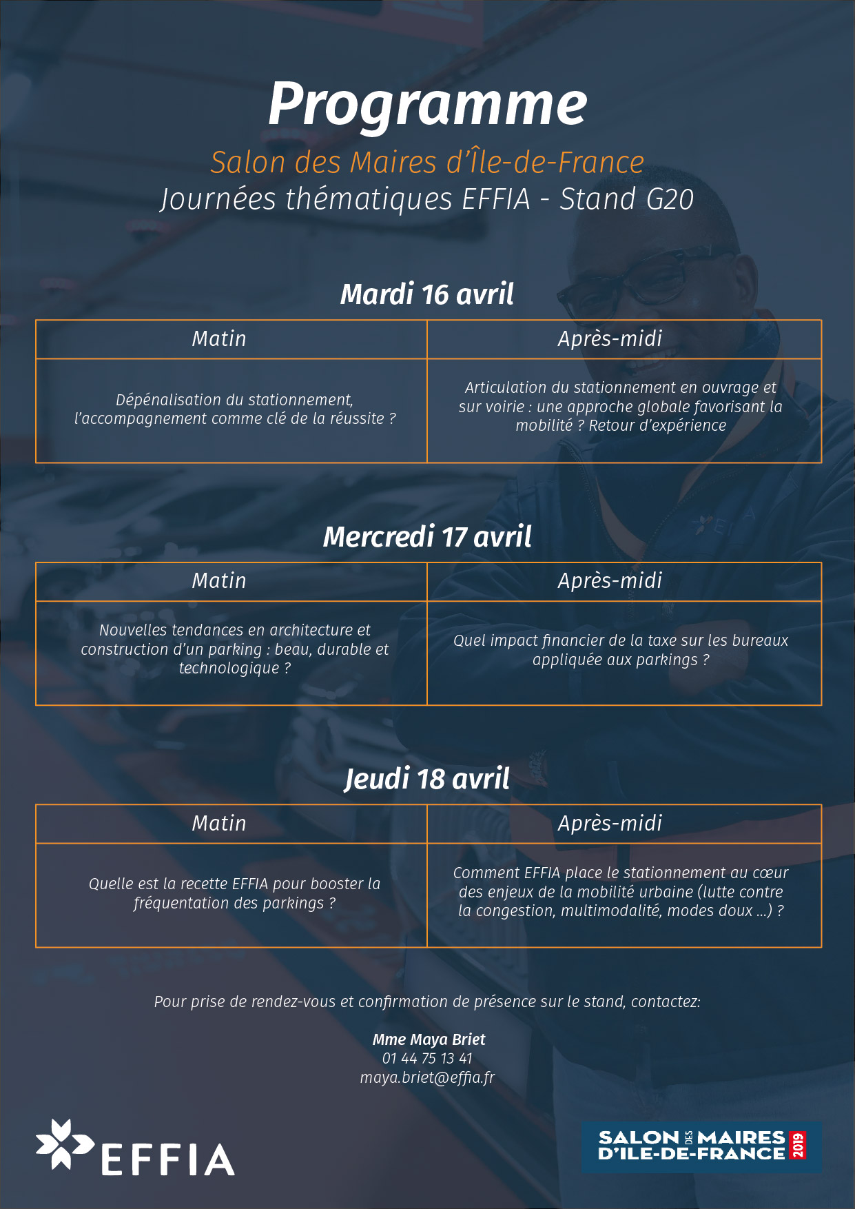 Programme EFFIA - Salon des Maires d'Île de France