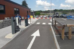 Parking de la Gare du Creusot TGV / Entrée P0