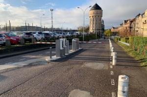 Entrée parking Metz gare CHATEAU D'EAU