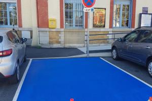 Parking gare de l'Arbresle horodateur - EFFIA