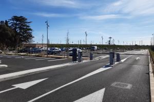 Parking Nîmes Pont du Gard courte durée P1 - EFFIA