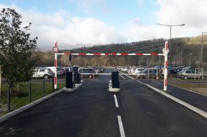 Parking P2 P+R EFFIA de la gare de Nanteuil Saâcy proche de la gare