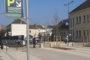 Parking courte durée gare de Châteauroux