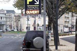 Parking LD gare de Châteauroux