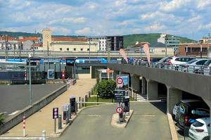 Parking gare Clermont-Ferrand entrée