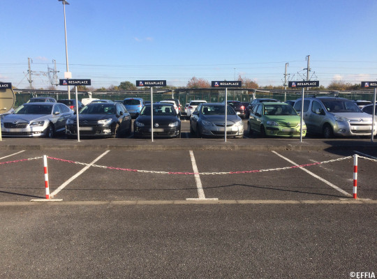 parking situé proche de la gare tgvhaute picardie 