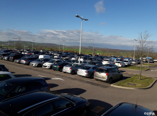 Louvigny - Parking gare Lorraine TGV - EFFIA