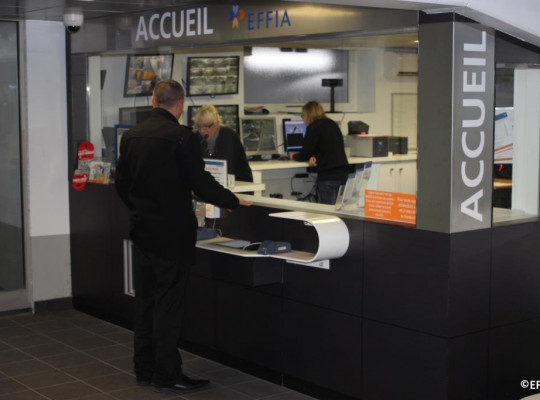 Parking EFFIA Nantes Gare Château