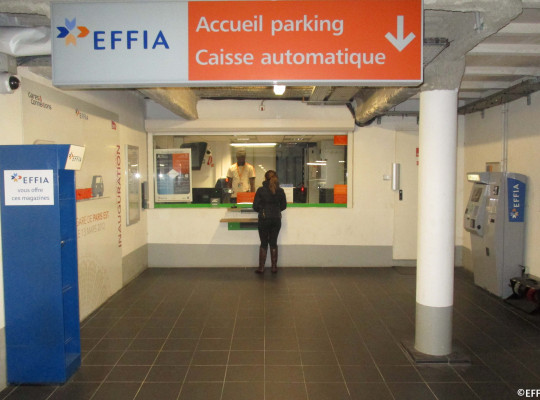 Paris - Parking Gare de l'Est  - P1 - EFFIA