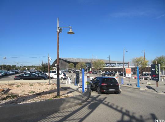 Aix en provence - Parking TGV - P1P2P3 - EFFIA