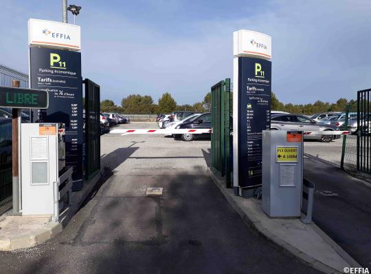 Aix en provence - Parking gare TGV - P11 - EFFIA