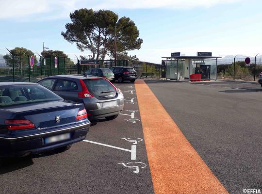 Aix en Provence - Parking gare TGV - P13 - EFFIA