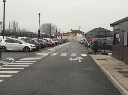 Parking P2 de Dax gare