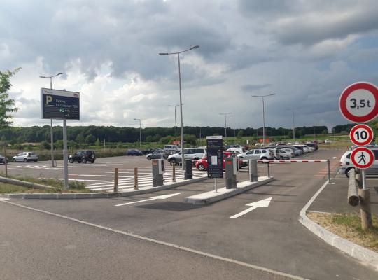 Parking de la Gare du Creusot TGV / P3