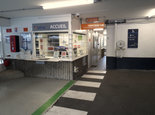 Parking EFFIA gare de Vienne