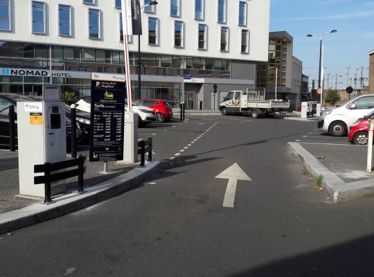 Parking EFFIA Le Havre dépose minute gare