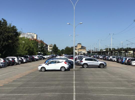 Parking EFFIA gare de Thionville