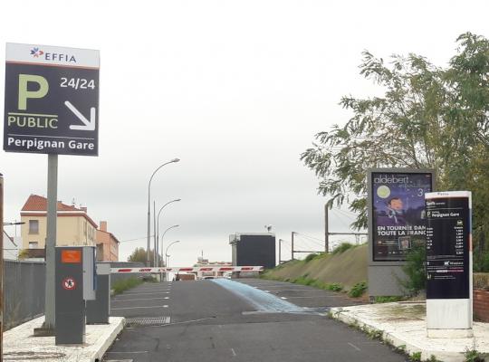 Parking EFFIA Perpignan Gare