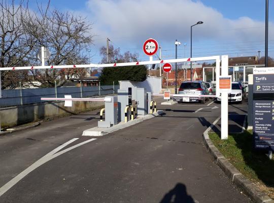 Parking gare de "Changis Sud P+R" EFFIA