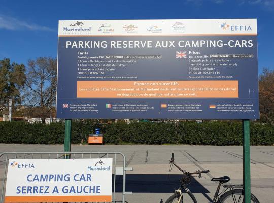 Parking Antibes Marineland P6 camping car- EFFIA | Déplacez-vous malin