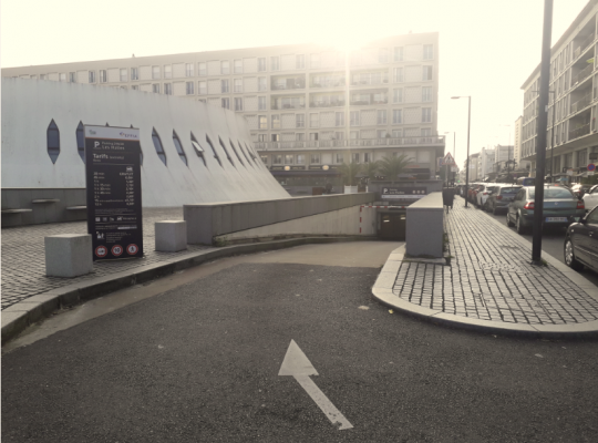 Havre - Parking - Les Halles Volcan - EFFIA