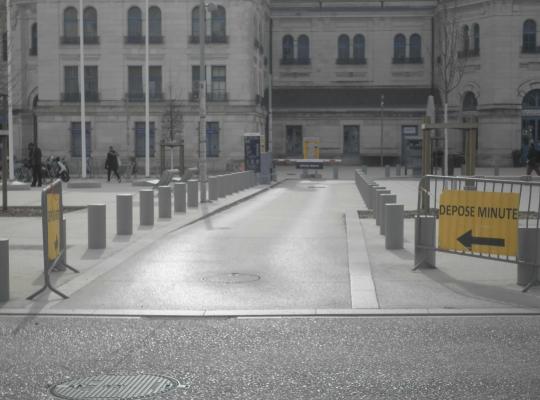 Parking route stationnement