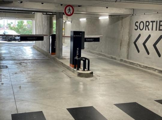 Sortie Parking Nice l'Archet - EFFIA