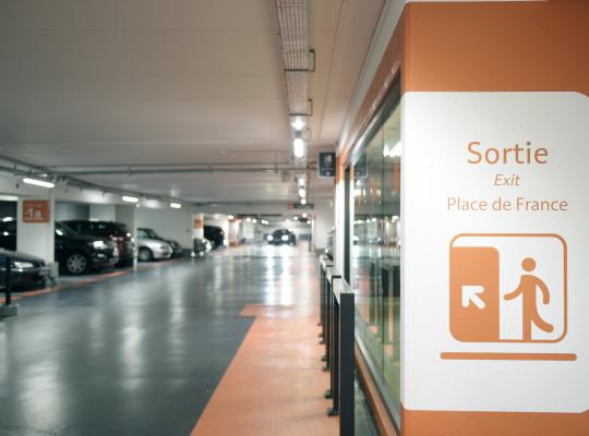 sortie parking opéra massy - EFFIA 