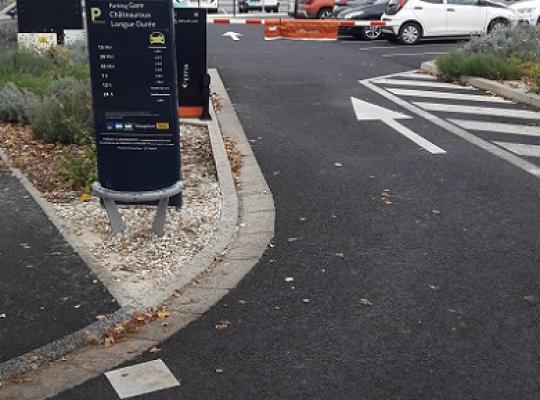 Parking LD gare de Châteauroux