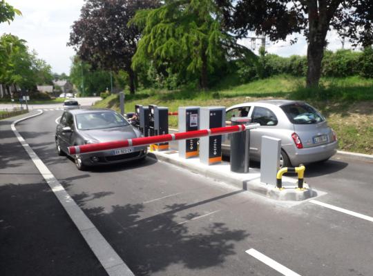 Entrée parking Vannes P1