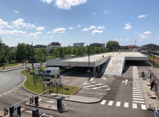 Parking P2 de Dax gare