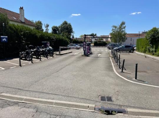 Parking rambouillet vigne