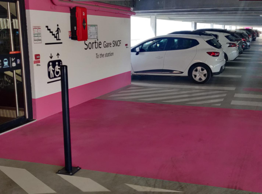 entrée 2 parking cormeilles-en-parisis - EFFIA