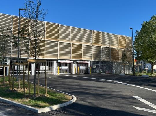 entrée parc Strasbourg