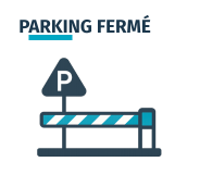 Parking fermé