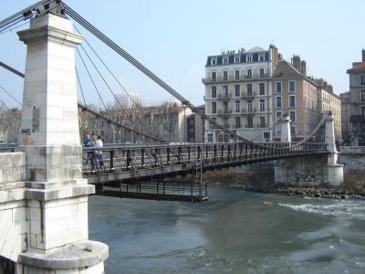 La passerelle Saint-Laurent